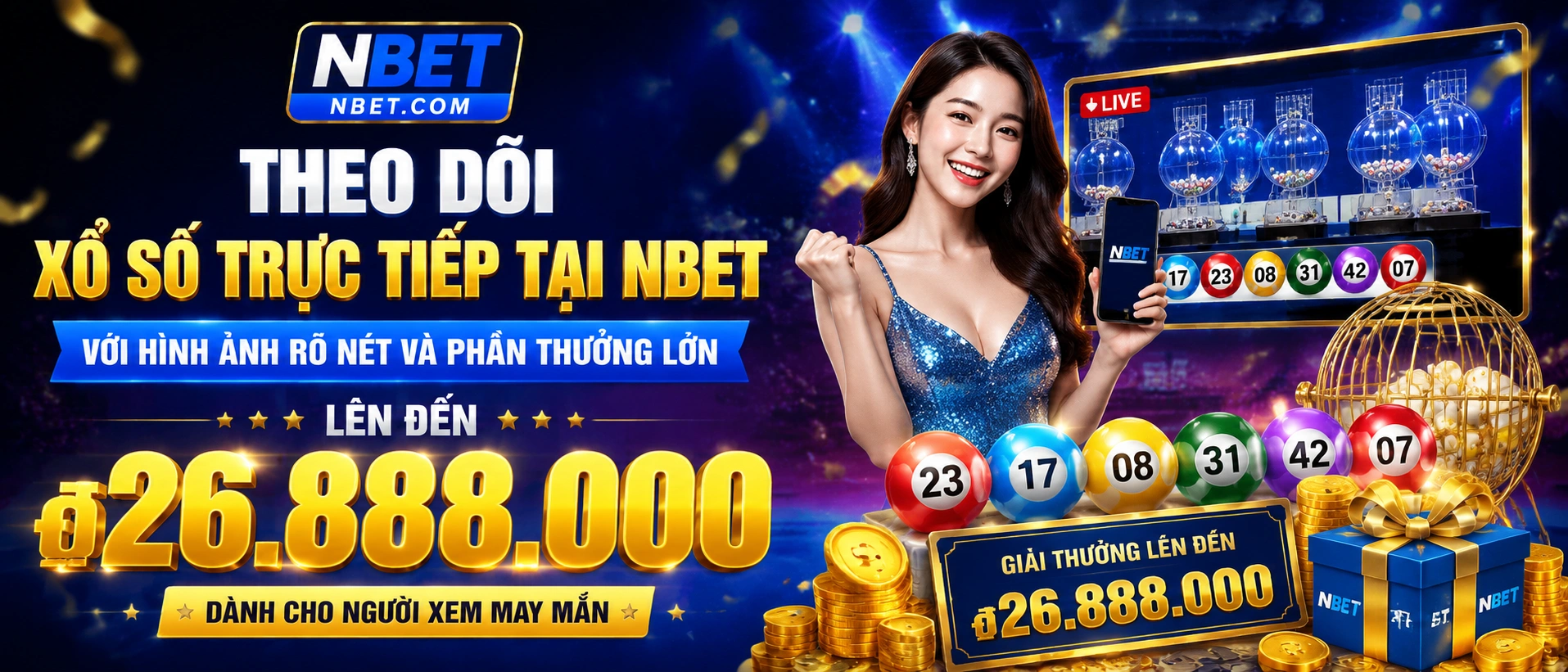 NBET Xổ Số Miền Bắc, Miền Nam, Miền Trung