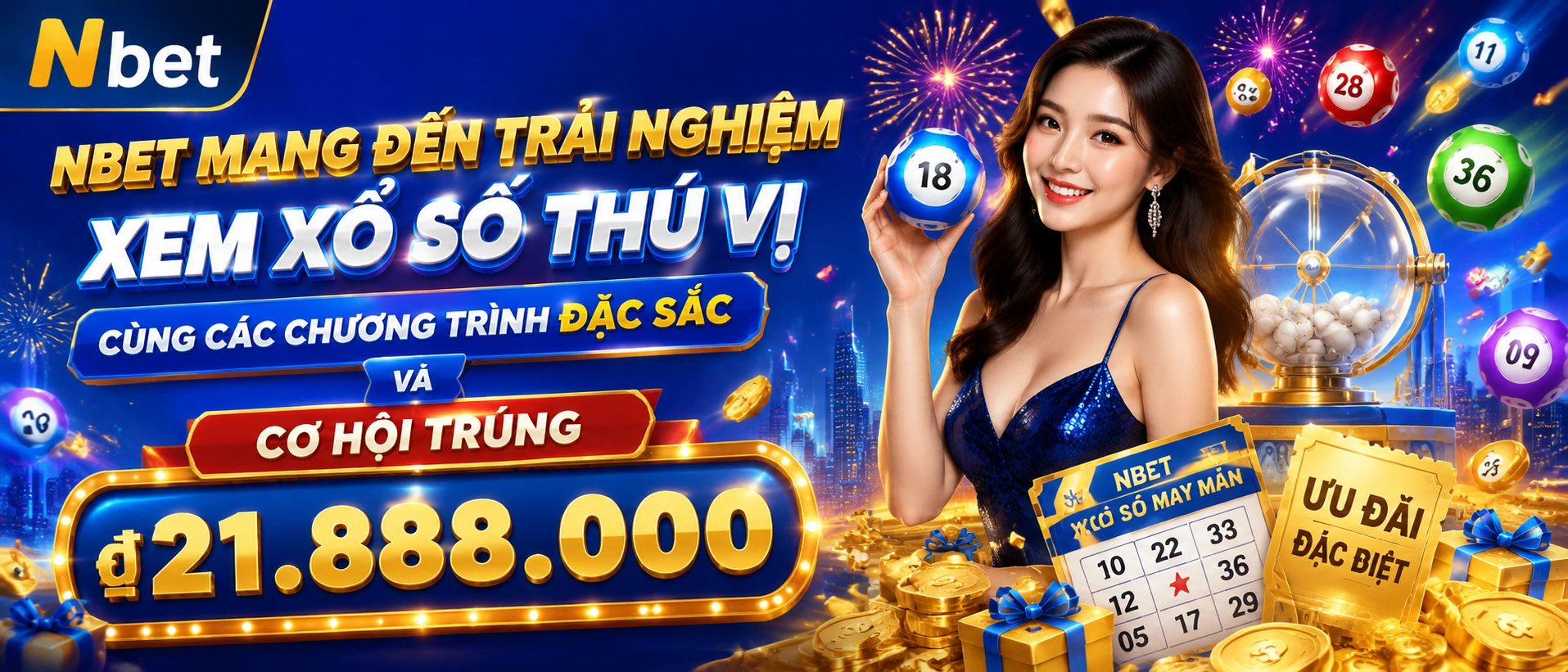 NBET giao diện thống kê và tra cứu xổ số trên mobile